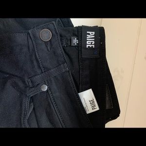 Paige black skinny jeans